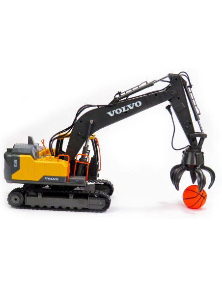 Excavadora VOLVO 50315 1/14 Pala metálica + Pinza+Martillo