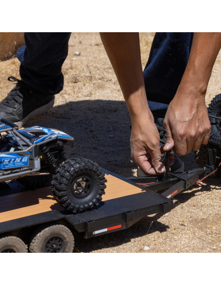 Axial 1-10 SCX10 Flat Bed Vehicle Trailer