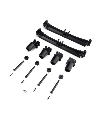 Axial Axle Parts Set: SCX10 Trailer