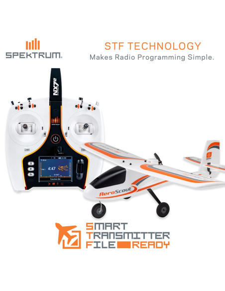 HobbyZone AeroScout S 2 1.1m BNF Basic with SAFE