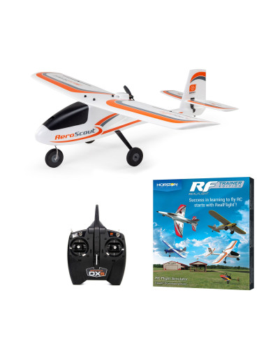 HobbyZone AeroScout S 2 1.1m RTF Basic with...