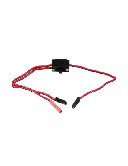 Interruptor con toma carga conector BEC