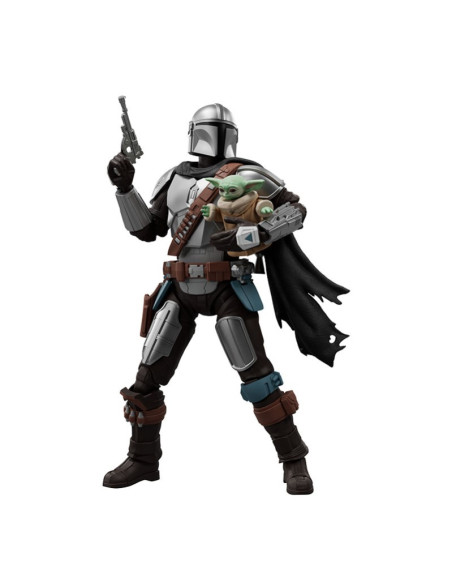 Figura Champion Class Star Wars: Mandalorian & Grogu Blokees