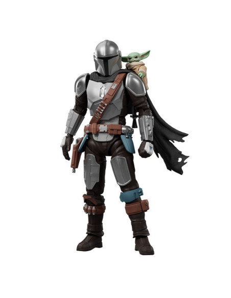 Figura Champion Class Star Wars: Mandalorian & Grogu Blokees