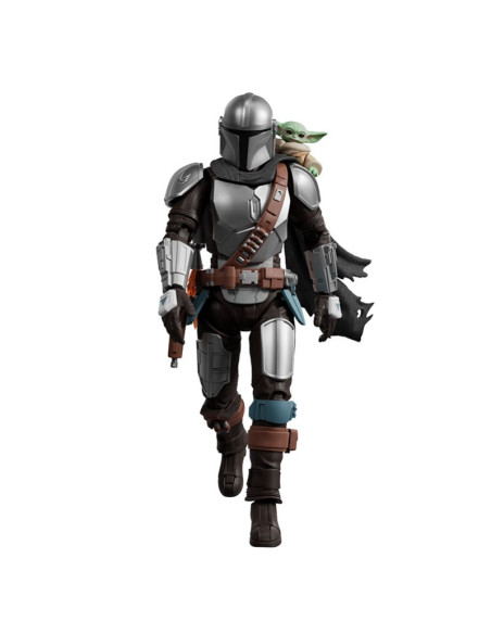 Figura Champion Class Star Wars: Mandalorian & Grogu Blokees