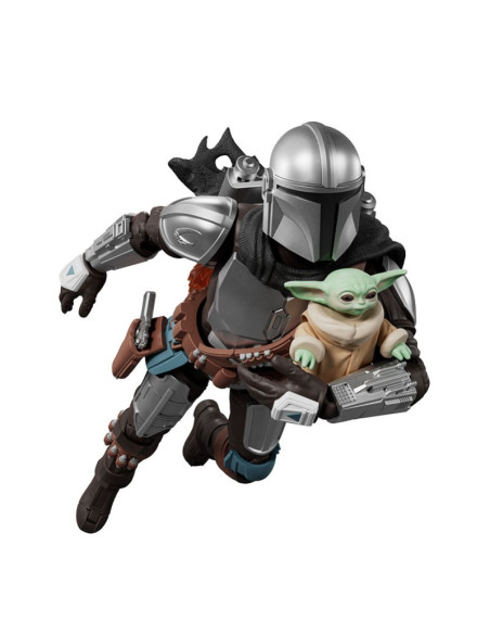 Figura Champion Class Star Wars: Mandalorian & Grogu Blokees