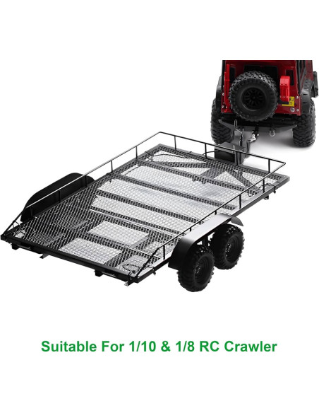 Remolque para Crawler 1/10 455x267x165mm