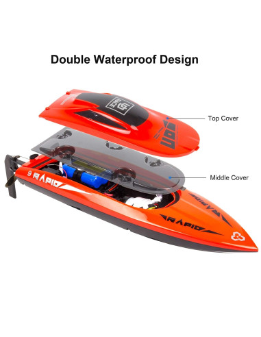 Lancha UDI009 UdiRC Rapid RTR Speed Boat