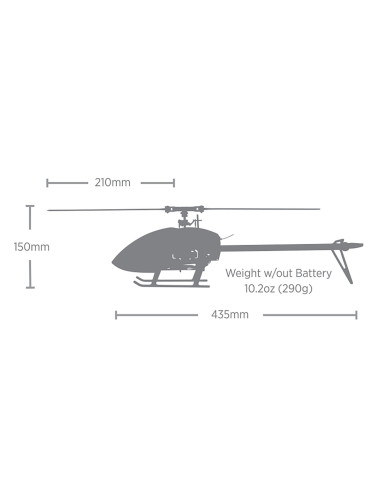 Blade InFusion 210 BNF Basic with AS3X and SAFE