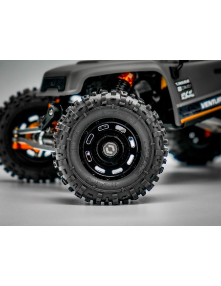 CC8 Aluminum Wheel 1.3in (Black-4pcs)