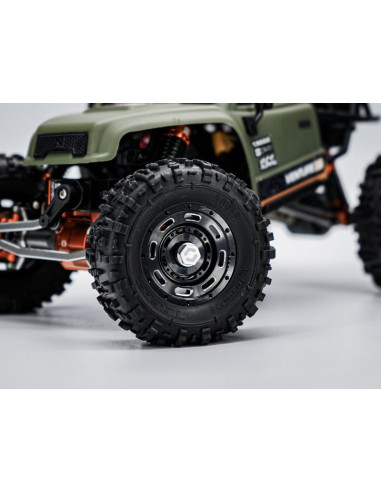 CC8 Aluminum Wheel 1.3in (Black-4pcs)