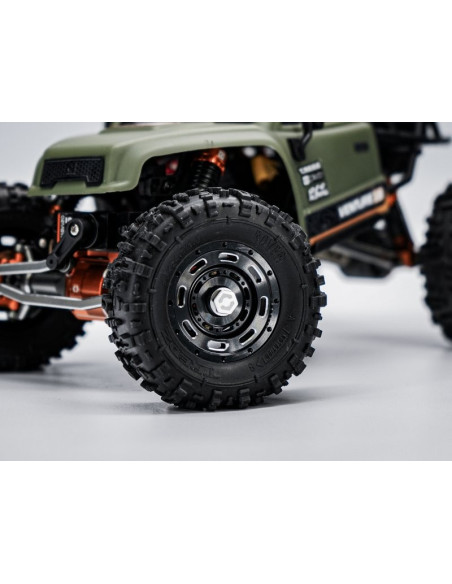 CC8 Aluminum Wheel 1.3in (Black-4pcs)