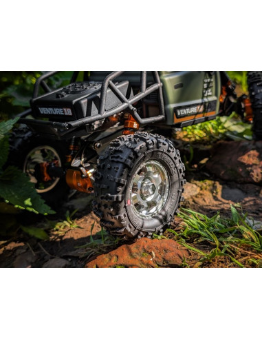 CC6 Aluminum Wheel 1.3in (Silver-4pcs)