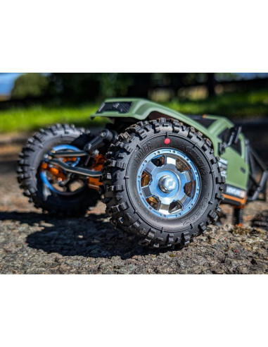 CC6 Aluminum Wheel 1.3in (Silver-4pcs)