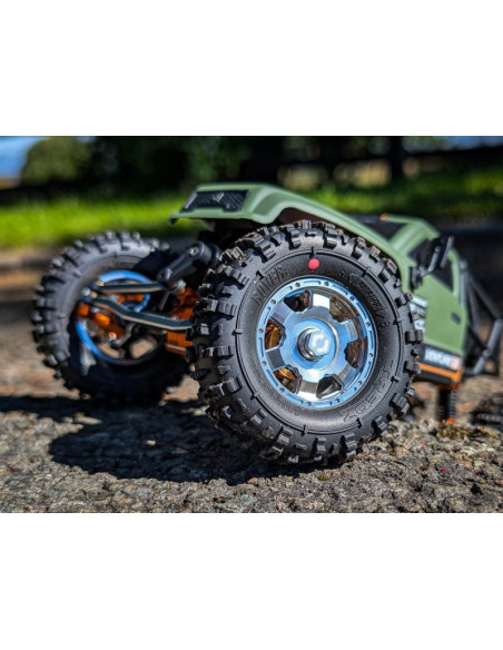 CC6 Aluminum Wheel 1.3in (Silver-4pcs)