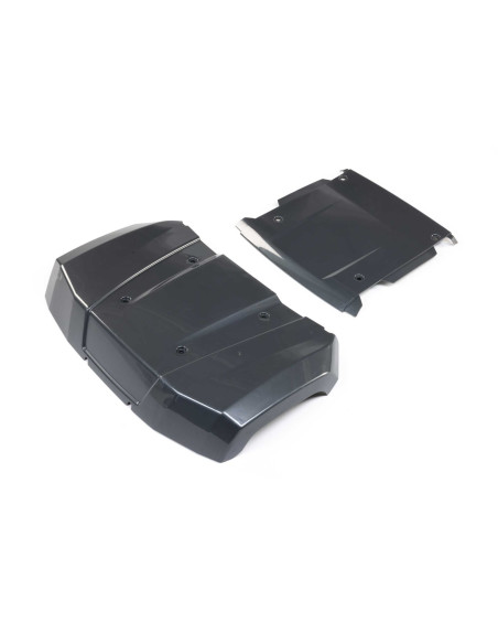 Losi Body Panel  Hood and Roof  Gun Metal Grey: 5IVE-T 3.0