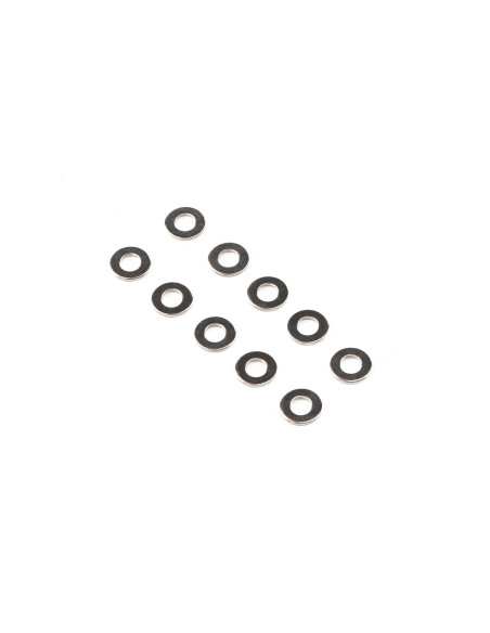 Losi Washer  4.3mm x 9mm x 0.8mm  Steel (10)