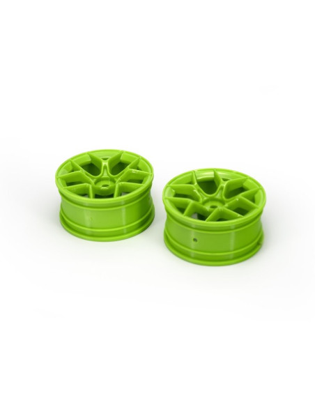 RTR Aero 5 Wheel 26mm Green (3mm Offset-2pcs)