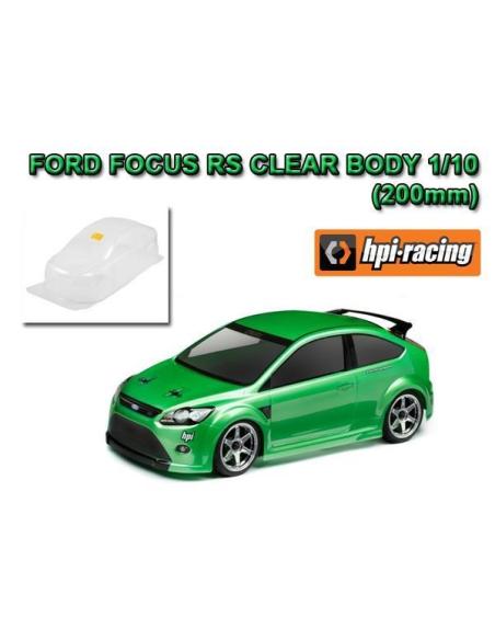 HPI105344 Ford Focus RS Clear Body (200mm)