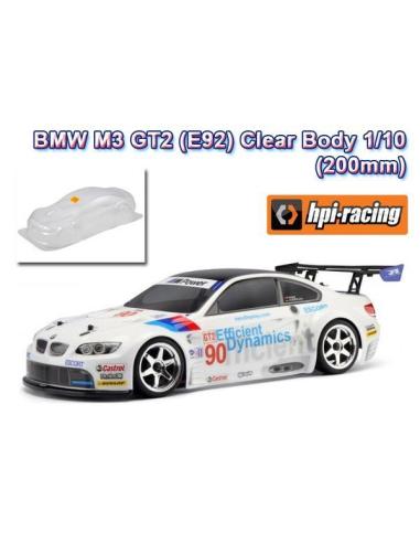 HPI17548 BMW M3 GT2 Clear Body (200mm)
