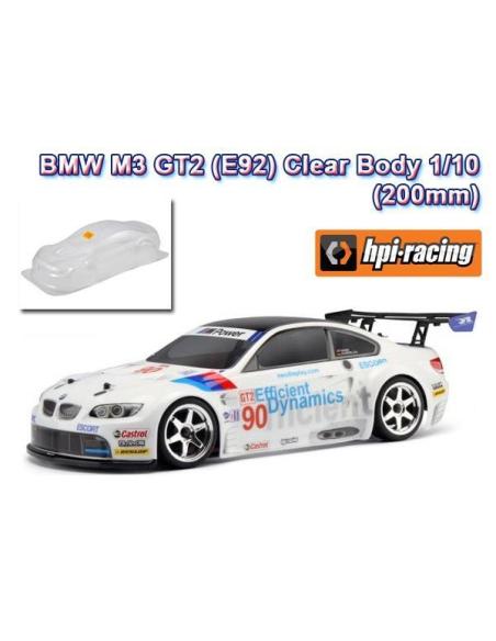 HPI17548 BMW M3 GT2 Clear Body (200mm)