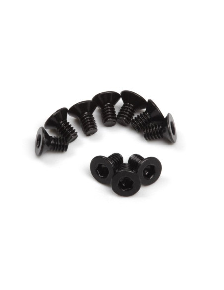 Flat Head Screw M2x4mm (Hex Socket-10pcs)
