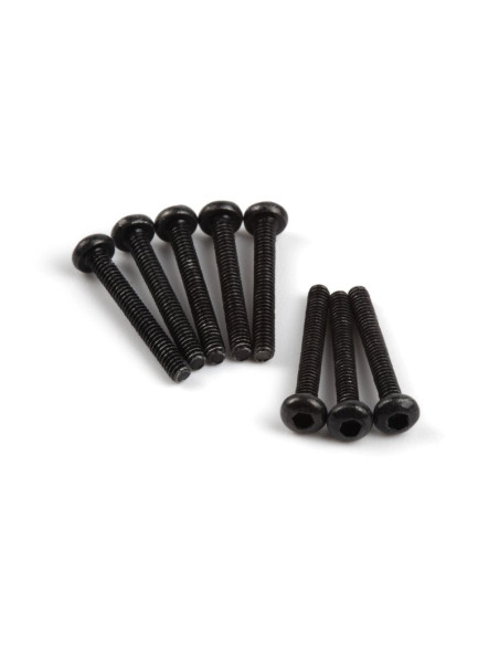 Button Head Screw M2.x15mm (Hex-Socket-8pcs)