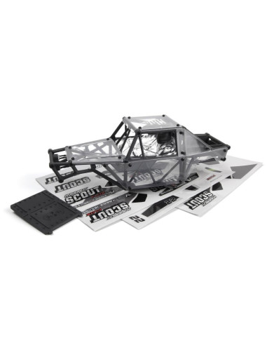 Scout24 1-24th Rock Crawler  Clear Body