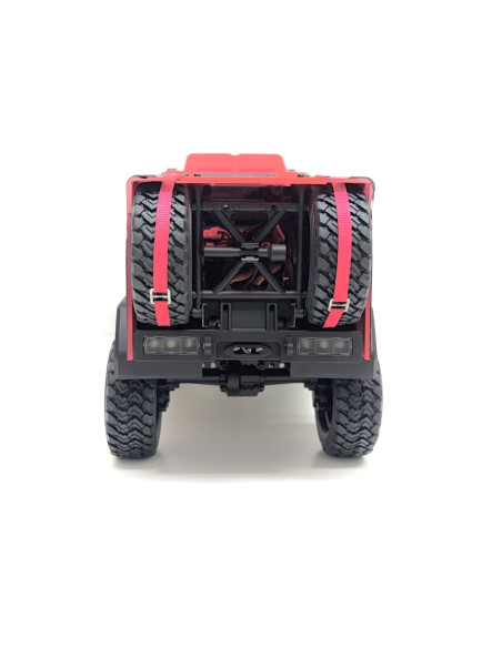 1:18 Rally Truck DKR-4 Fortis RTR - red