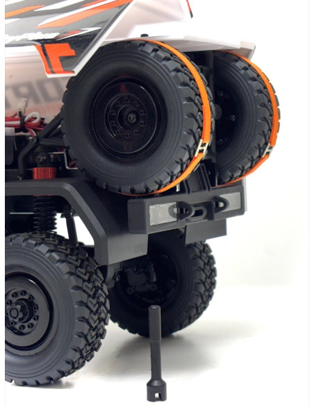 1:18 Rally Truck DKR-4 Fortis RTR - white