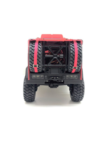 1:18 Brushless Rally Truck DKR-4 Fortis RTR - red