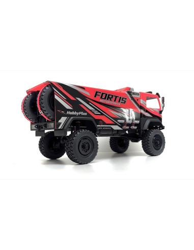 1:18 Brushless Rally Truck DKR-4 Fortis RTR - red