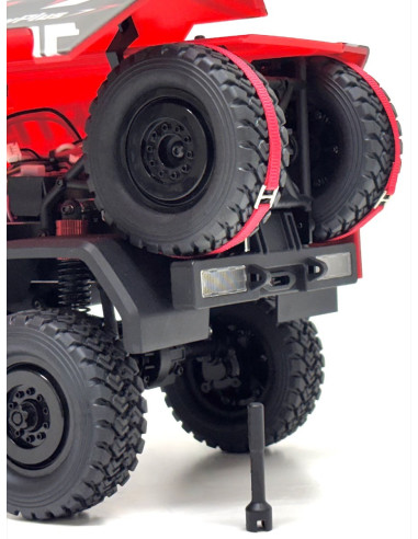 1:18 Brushless Rally Truck DKR-4 Fortis RTR - red