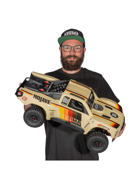 ARRMA 1-7 MOJAVE 6S 4X4 RTR Brushless Desert Truck ARRMA 1-7 MOJAVE 6S 4X4 RTR Brushless Desert Truck  Beige