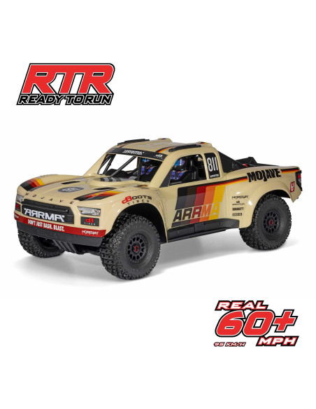 ARRMA 1-7 MOJAVE 6S 4X4 RTR Brushless Desert Truck ARRMA 1-7 MOJAVE 6S 4X4 RTR Brushless Desert Truck  Beige