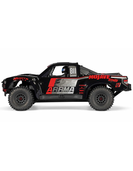ARRMA 1-7 MOJAVE 6S EXB 4X4 RTR Brushless Desert Truck ARRMA 1-7 MOJAVE 6S EXB 4X4 RTR Brushless Desert Truck  Black