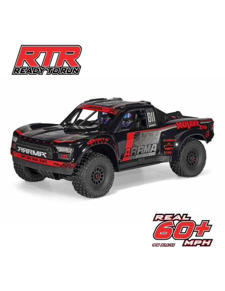 ARRMA 1-7 MOJAVE 6S EXB 4X4 RTR Brushless Desert Truck ARRMA 1-7 MOJAVE 6S EXB 4X4 RTR Brushless Desert Truck  Black