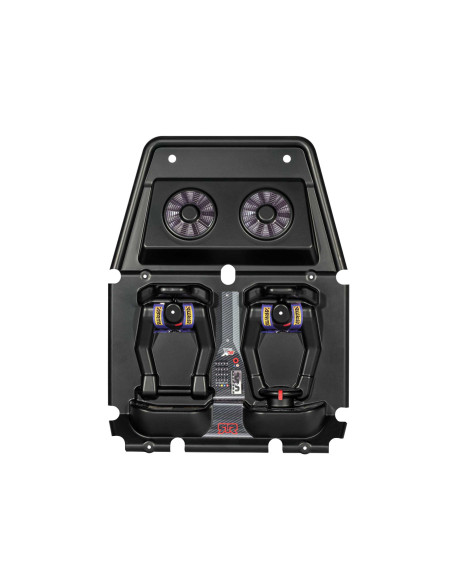 ARRMA MOJAVE 6S BLX Interior Cockpit with Decals  Black