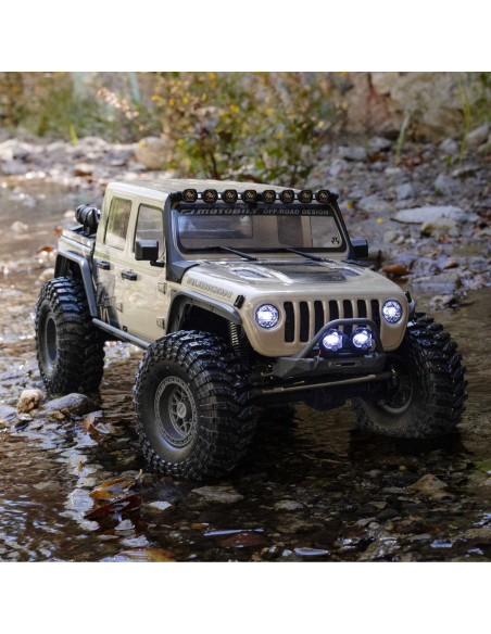 Axial 1-10 SCX10 III Motobilt Waypoint Jeep JT Gladiator 4X4 RTR Brushed Rock Crawler Axial 1-10 SCX10 III Motobilt Wayp