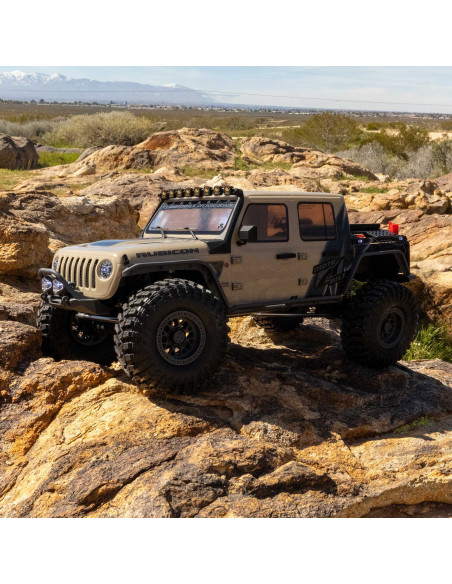 Axial 1-10 SCX10 III Motobilt Waypoint Jeep JT Gladiator 4X4 RTR Brushed Rock Crawler Axial 1-10 SCX10 III Motobilt Wayp