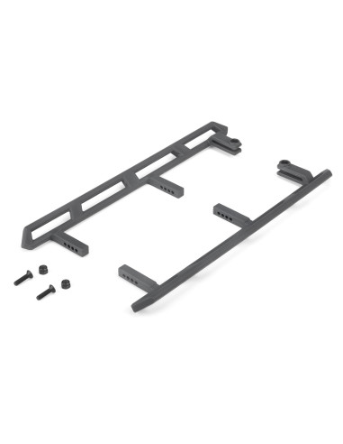 Axial Rock Sliders  Gray  Jeep JT: SCX10 III...