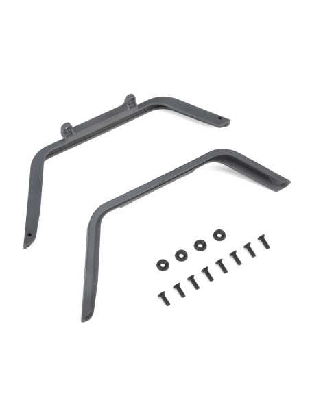 Axial Rear Fenders  Gray Jeep JT: SCX10 III MotoBilt