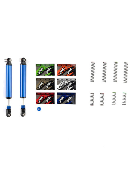 Pro-Line Racing Pro-Comp Front-Rear (97mm) Scaler Shocks  Blue (2): 1-10 Rock Crawlers