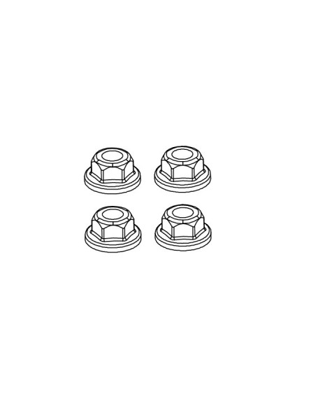 Lock Flange Nut M5