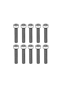 Cup Head Hex Screw M3*18 (10)
