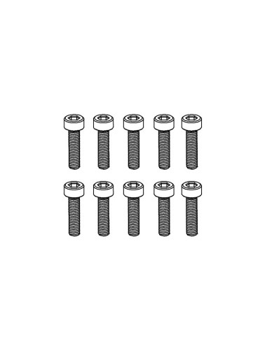 Cup Head Hex Screw M3*12 (10)