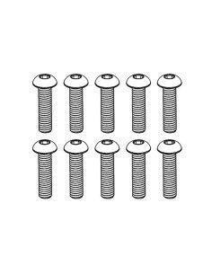 Pan Head Hex Screw M4*16 (10)