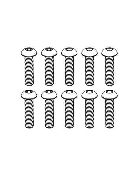 Pan Head Hex Screw M4*16 (10)