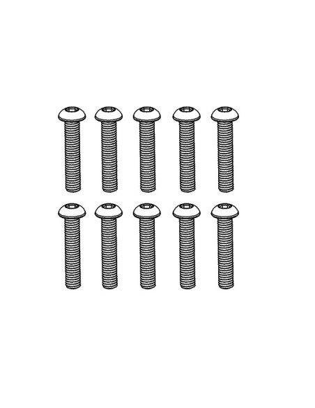 Pan Head Hex Screw M3*16 (10)