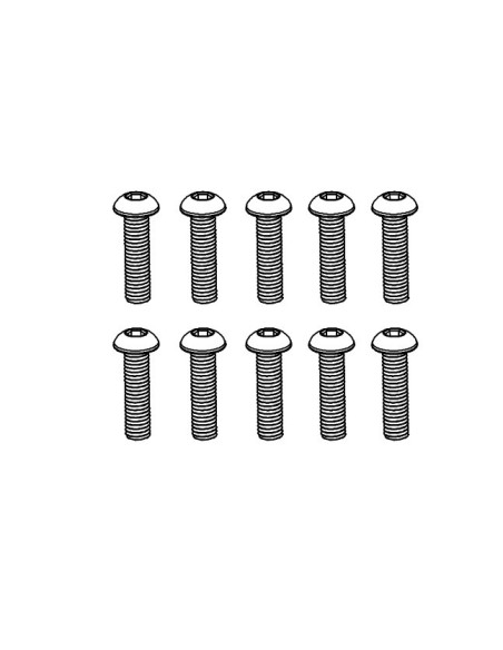 Pan Head Hex Screw M3*12 (10)